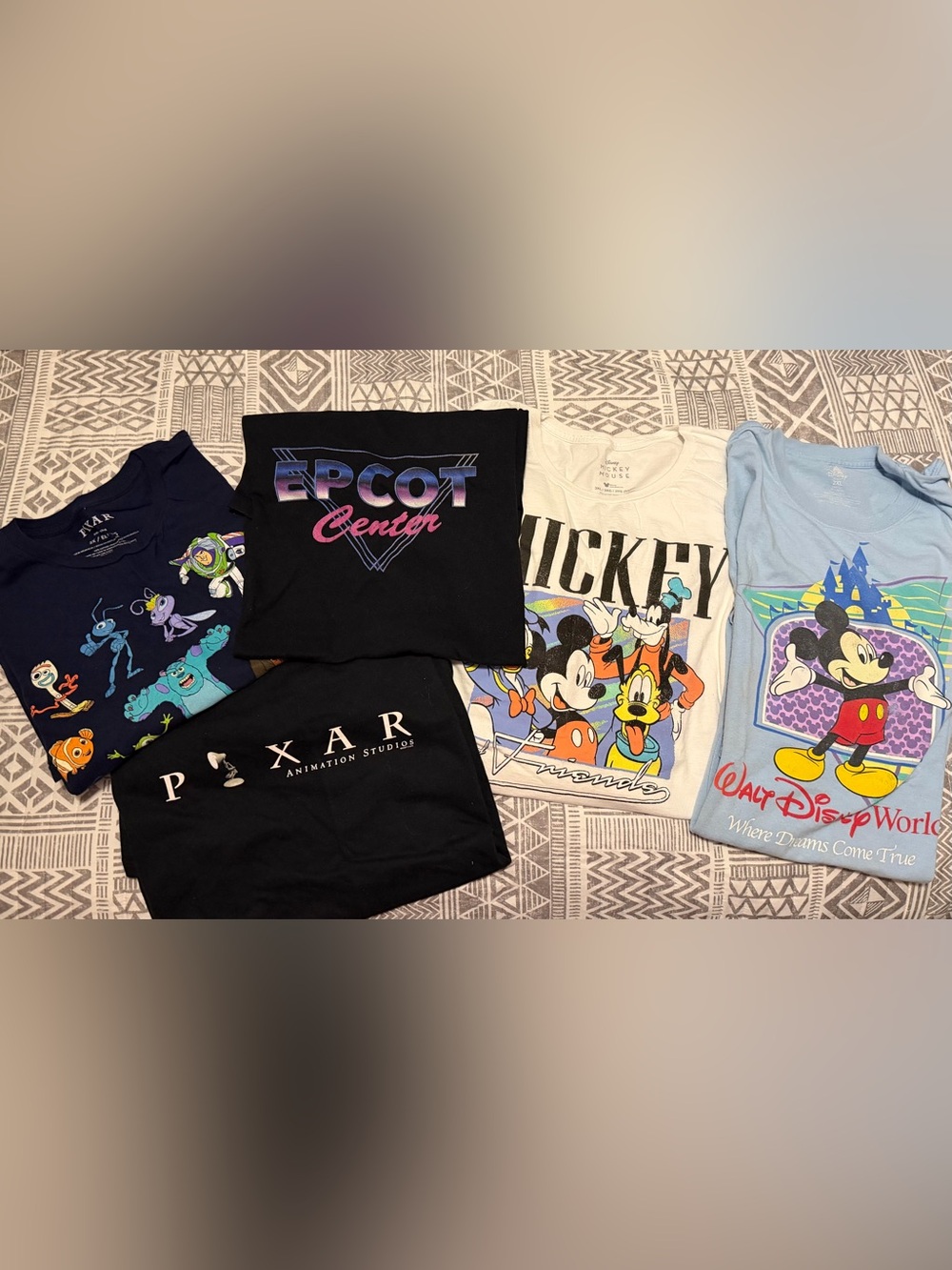 Disney tee bundle 2XL